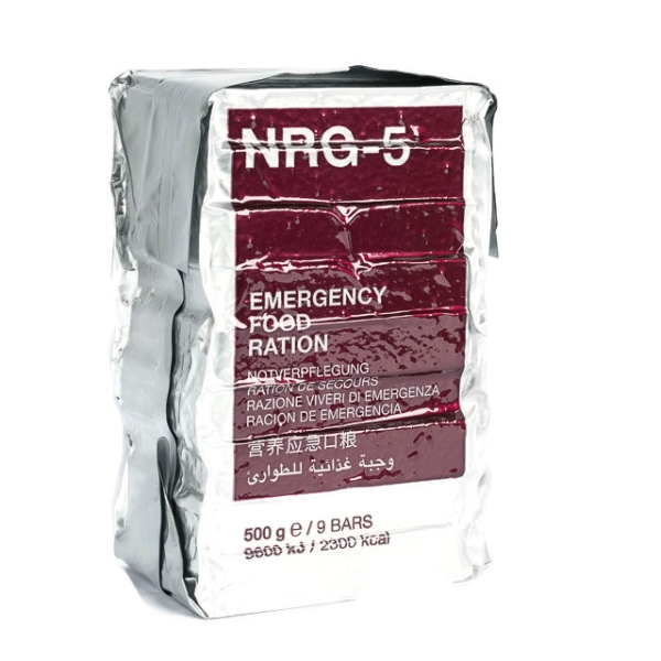 NRG-5 Notvorrat kompakt, 5 Tages-Vorrat, 20 Jahre haltbar 